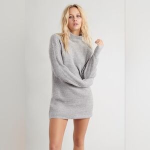 Garage Mock Neck Sweater Dress